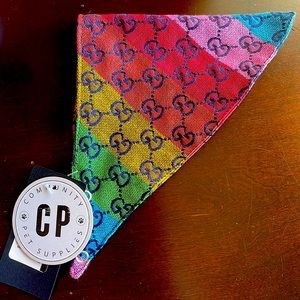 PUCCI RAINBOW 🌈 PET BANDANA